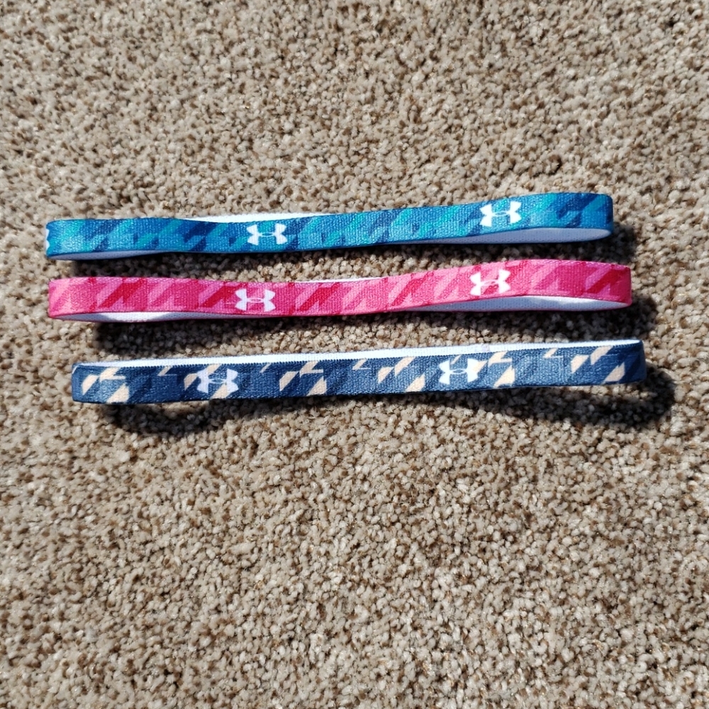 NWOT Set of 3 Under Armour Headbands